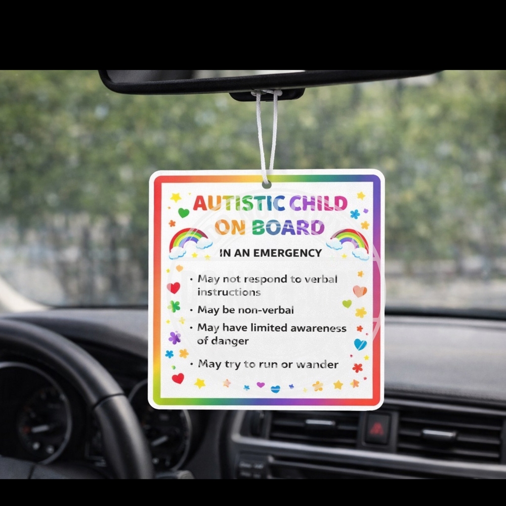 Autism in an emergency car freshener