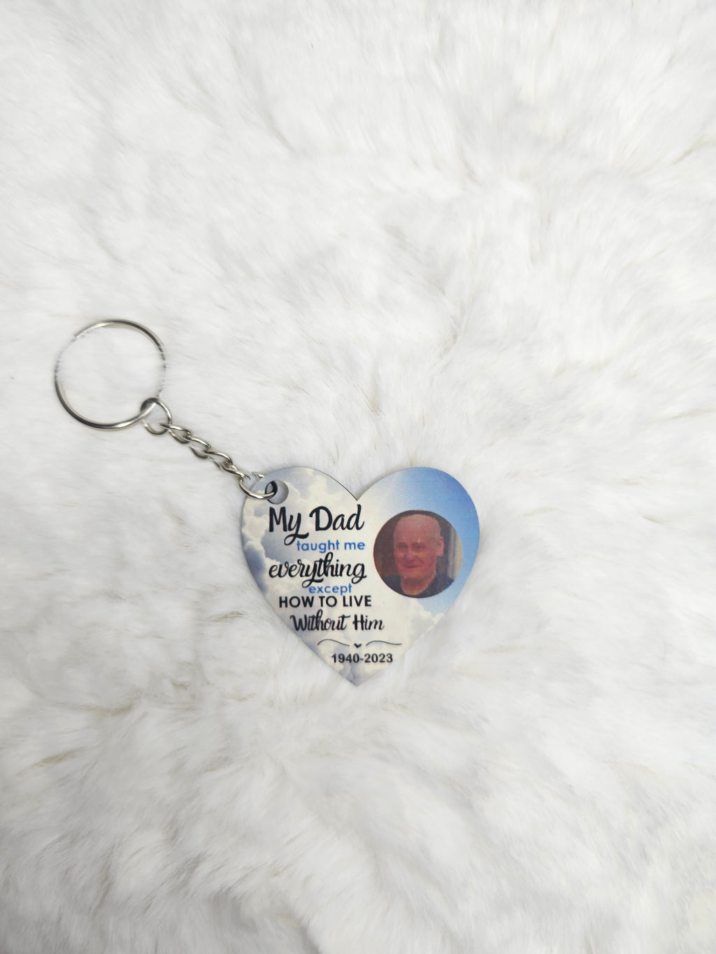 Memorial keyring