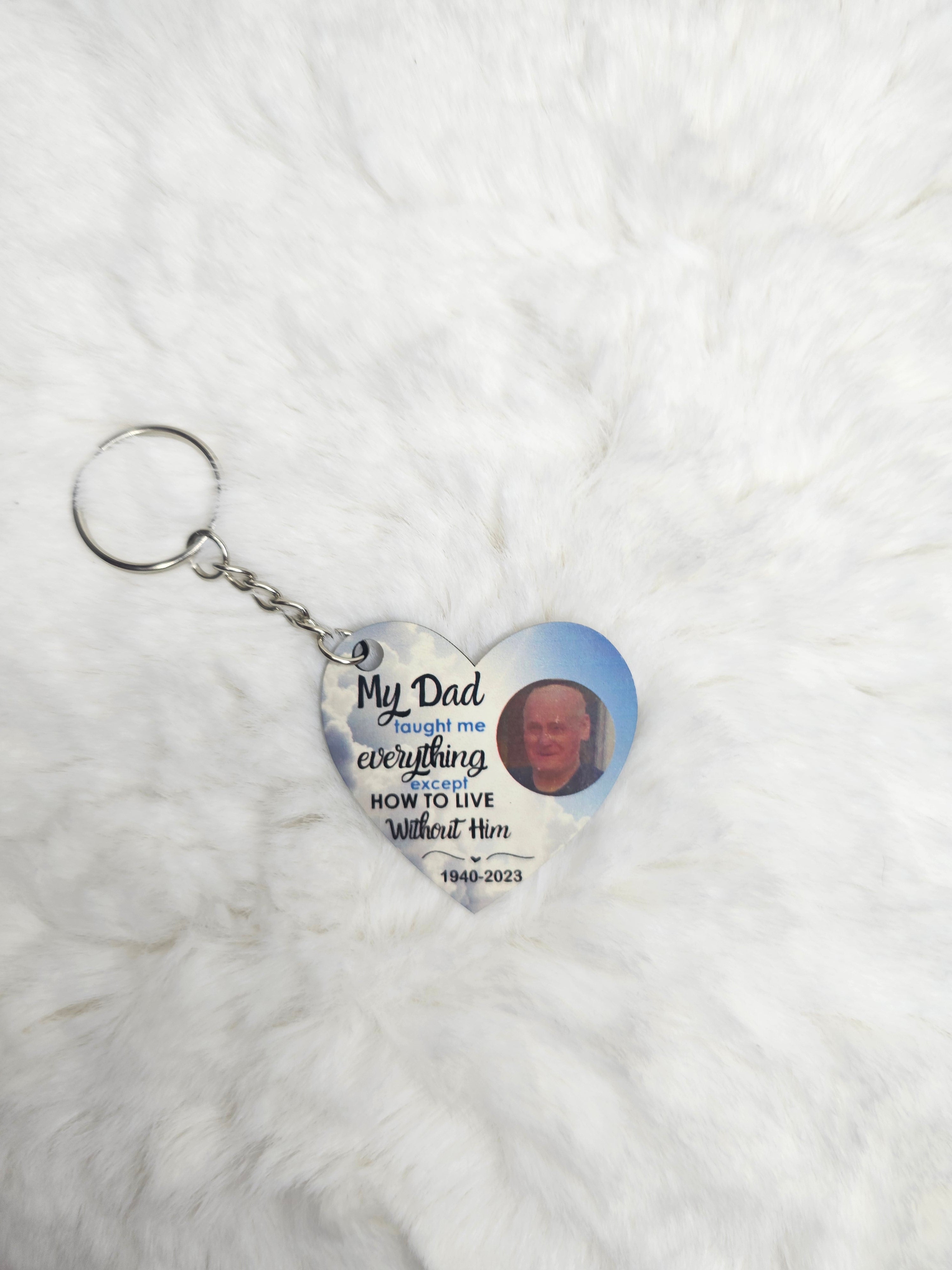 Memorial keyring