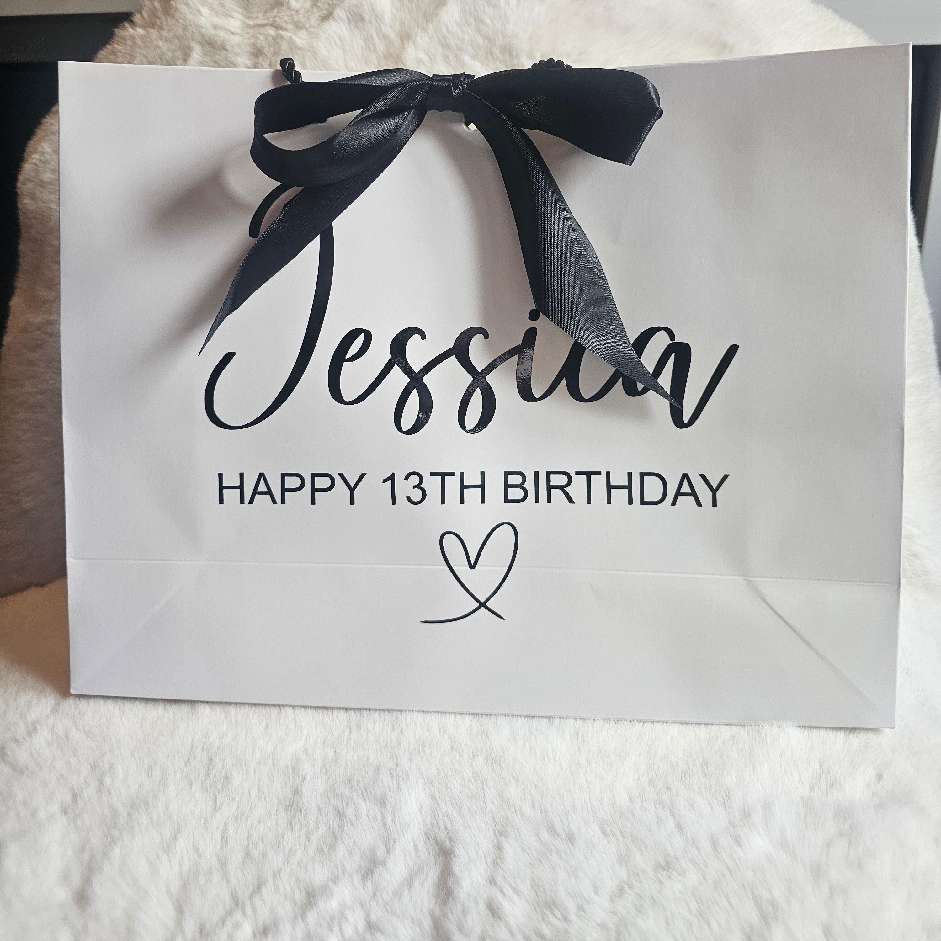 Personalised gift bag