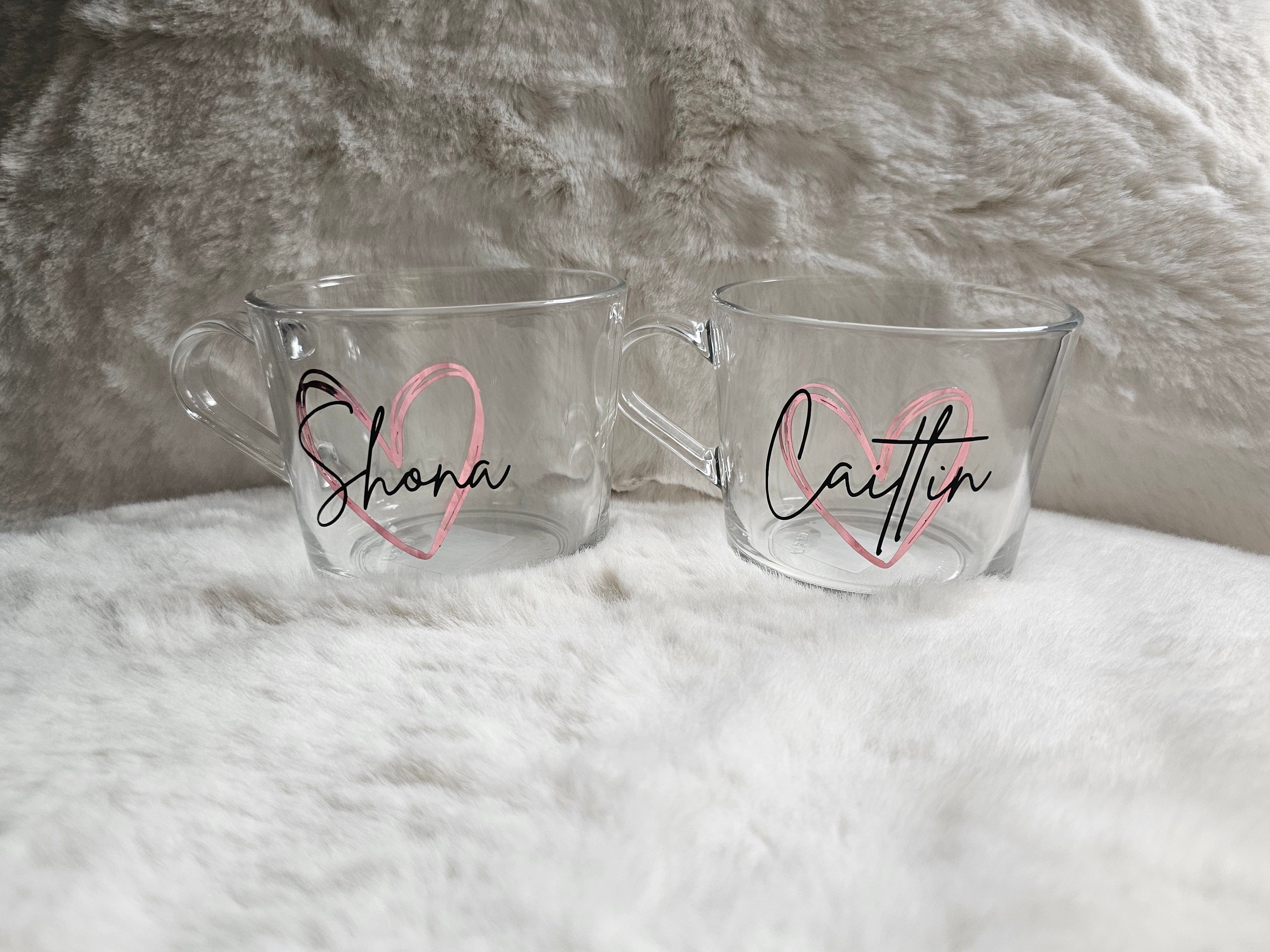 Personalised Tea Glass