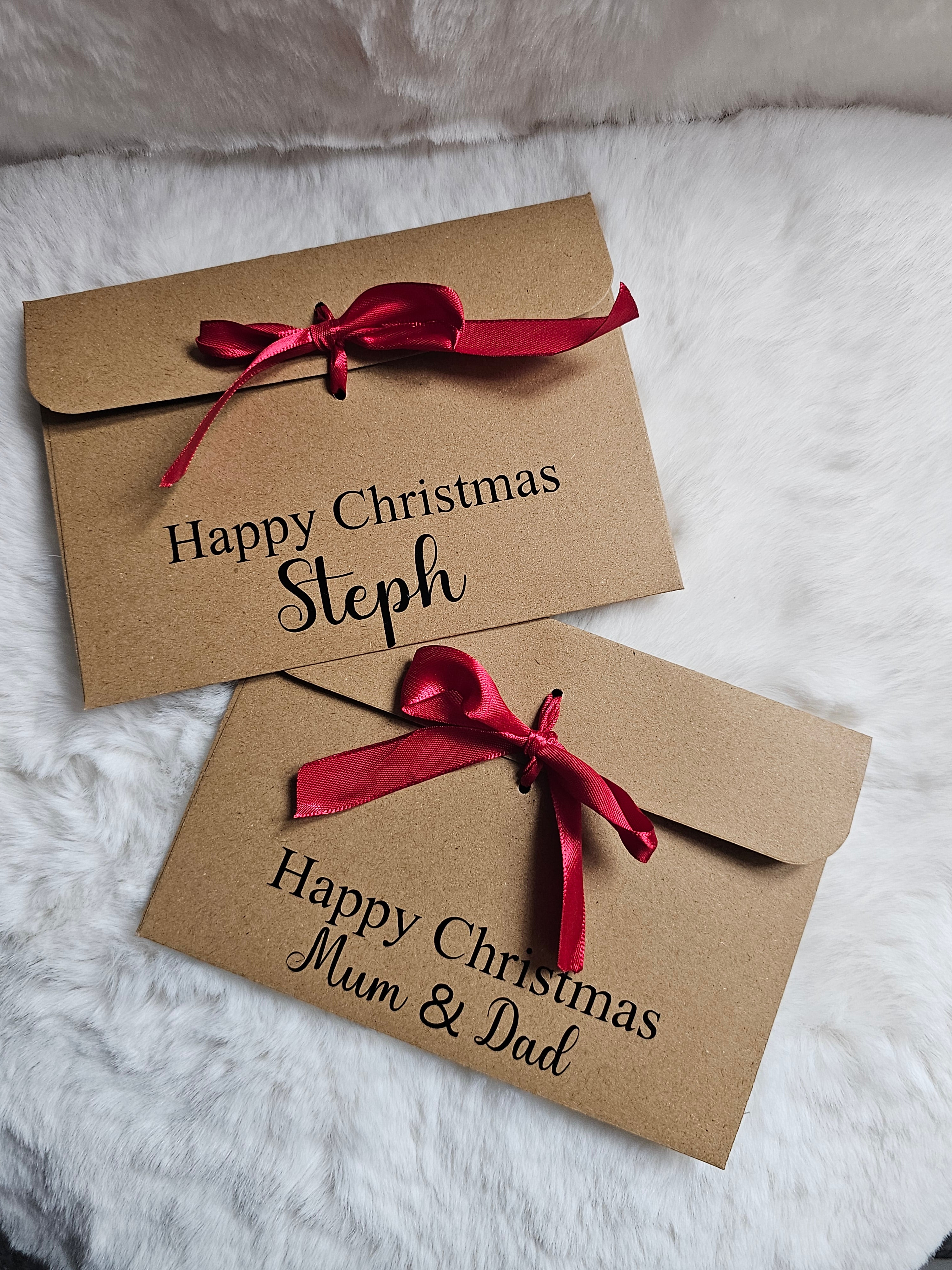 Personalised envelope