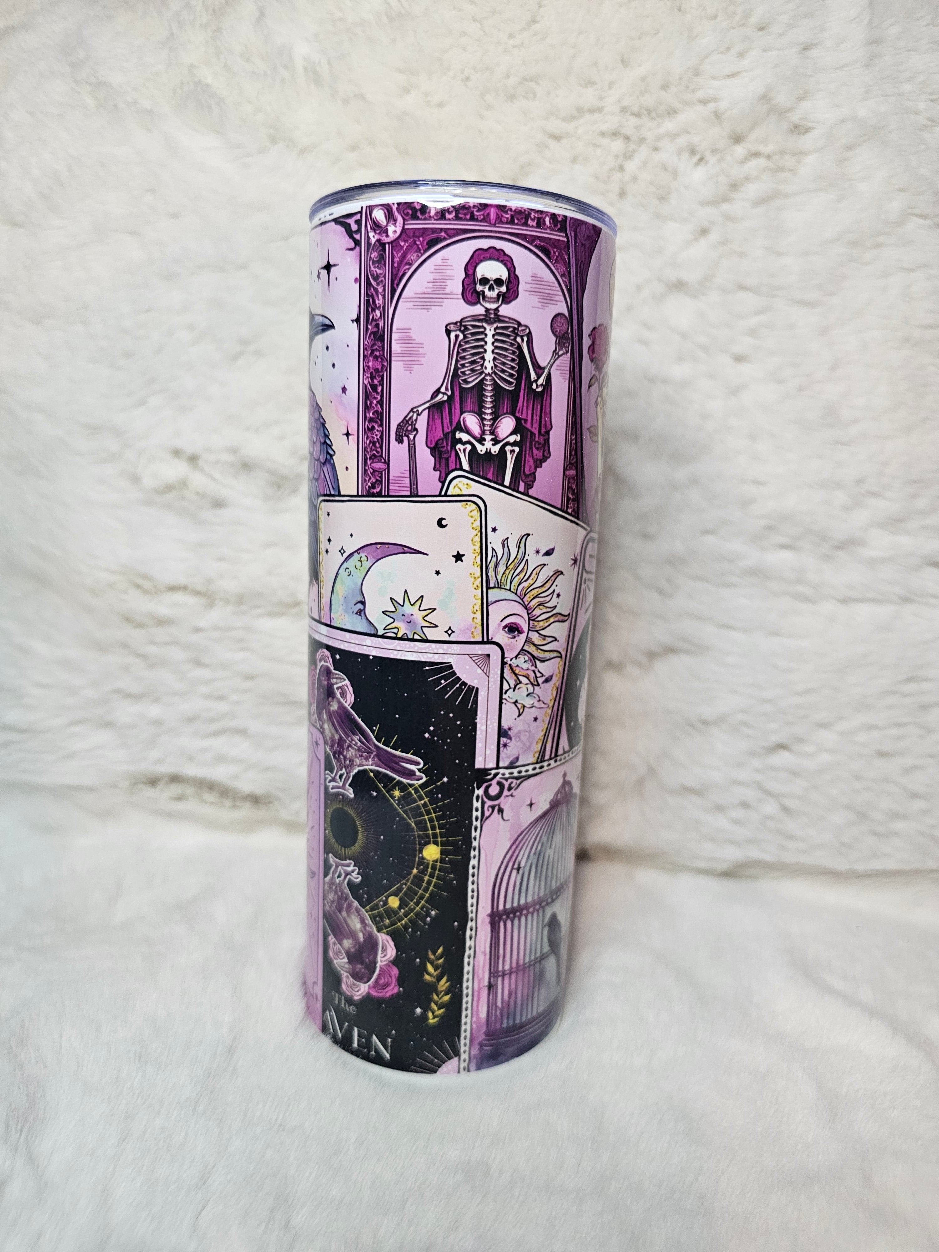 Tarot card tumbler