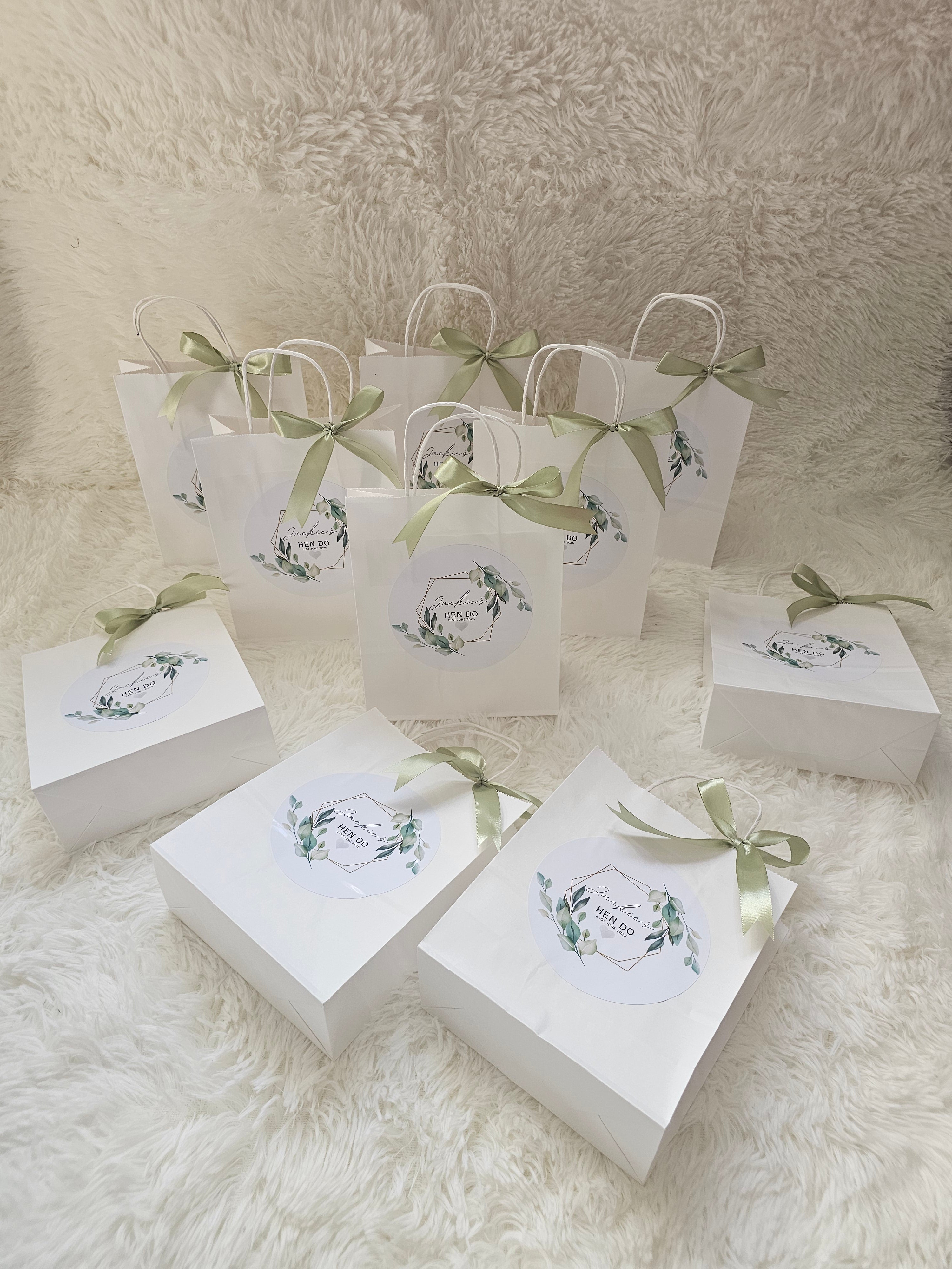 Bridal gift bags