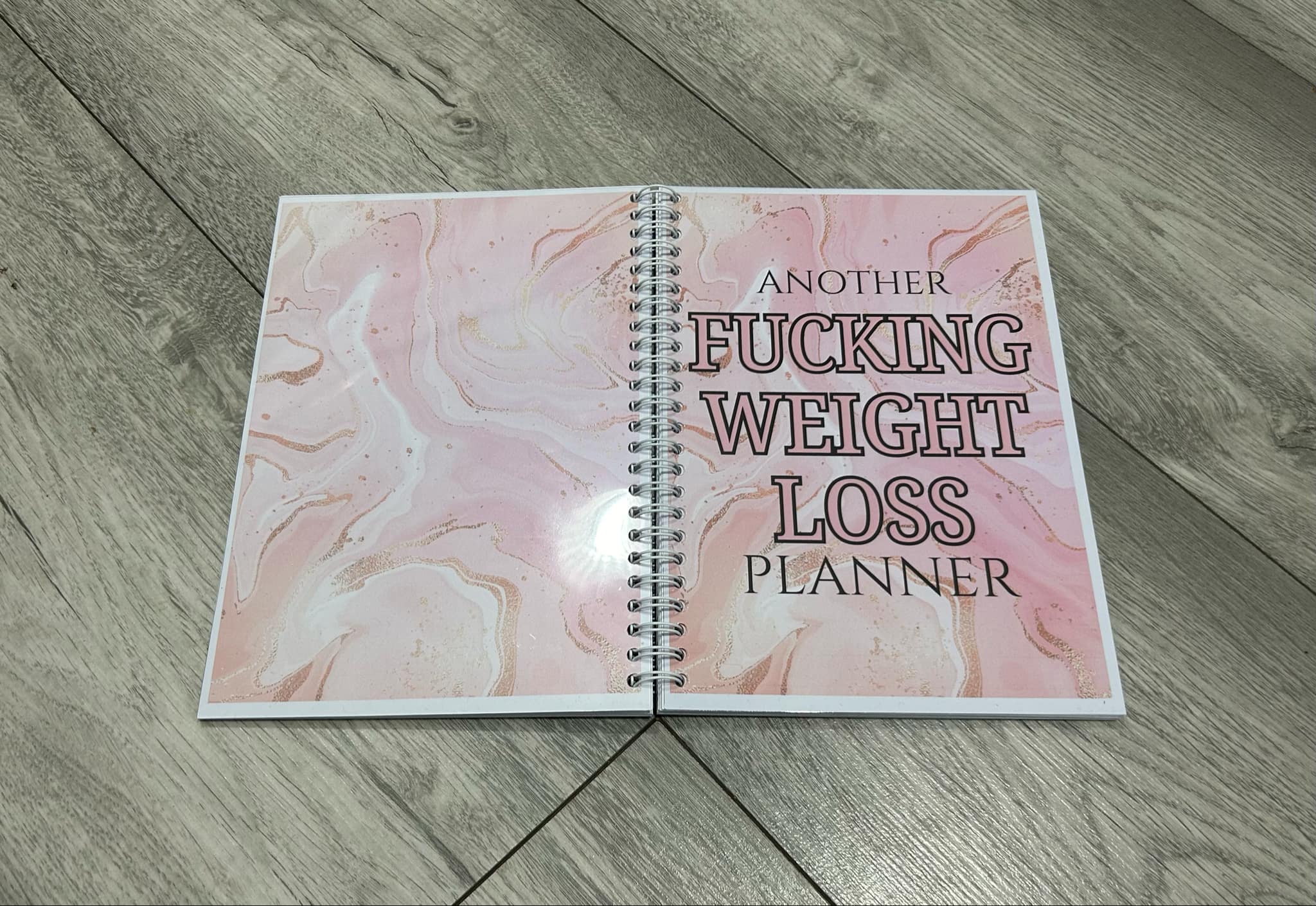 Sweary Weight loss Planner