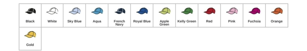 Personalised children caps