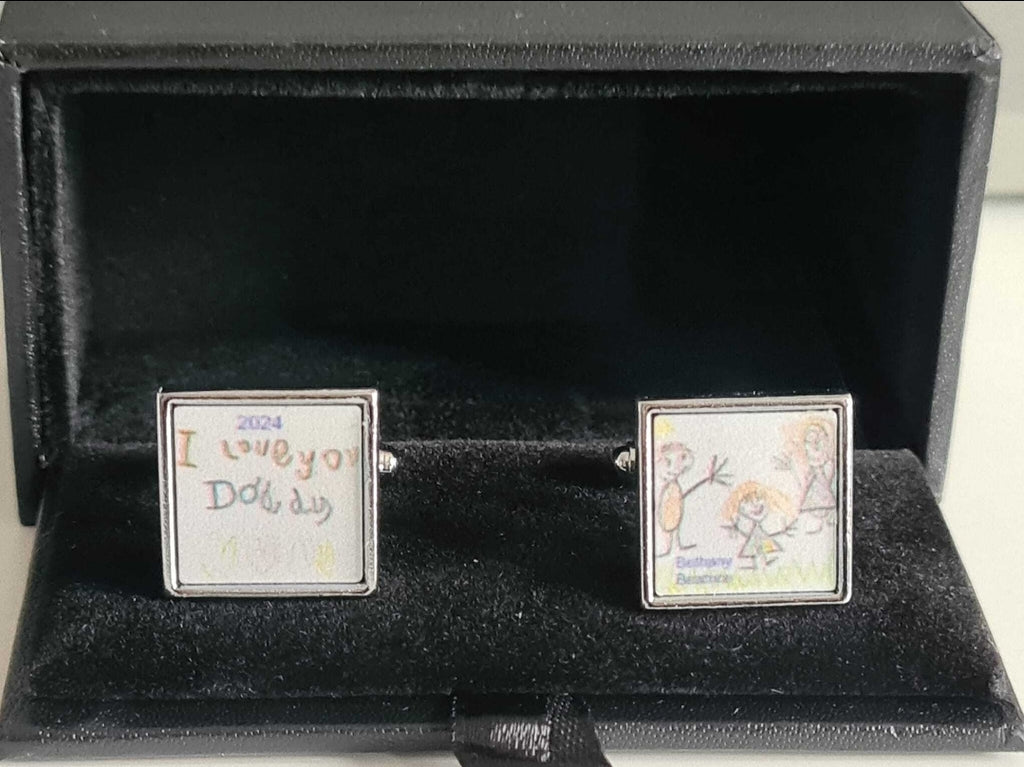 Personalised cufflinks