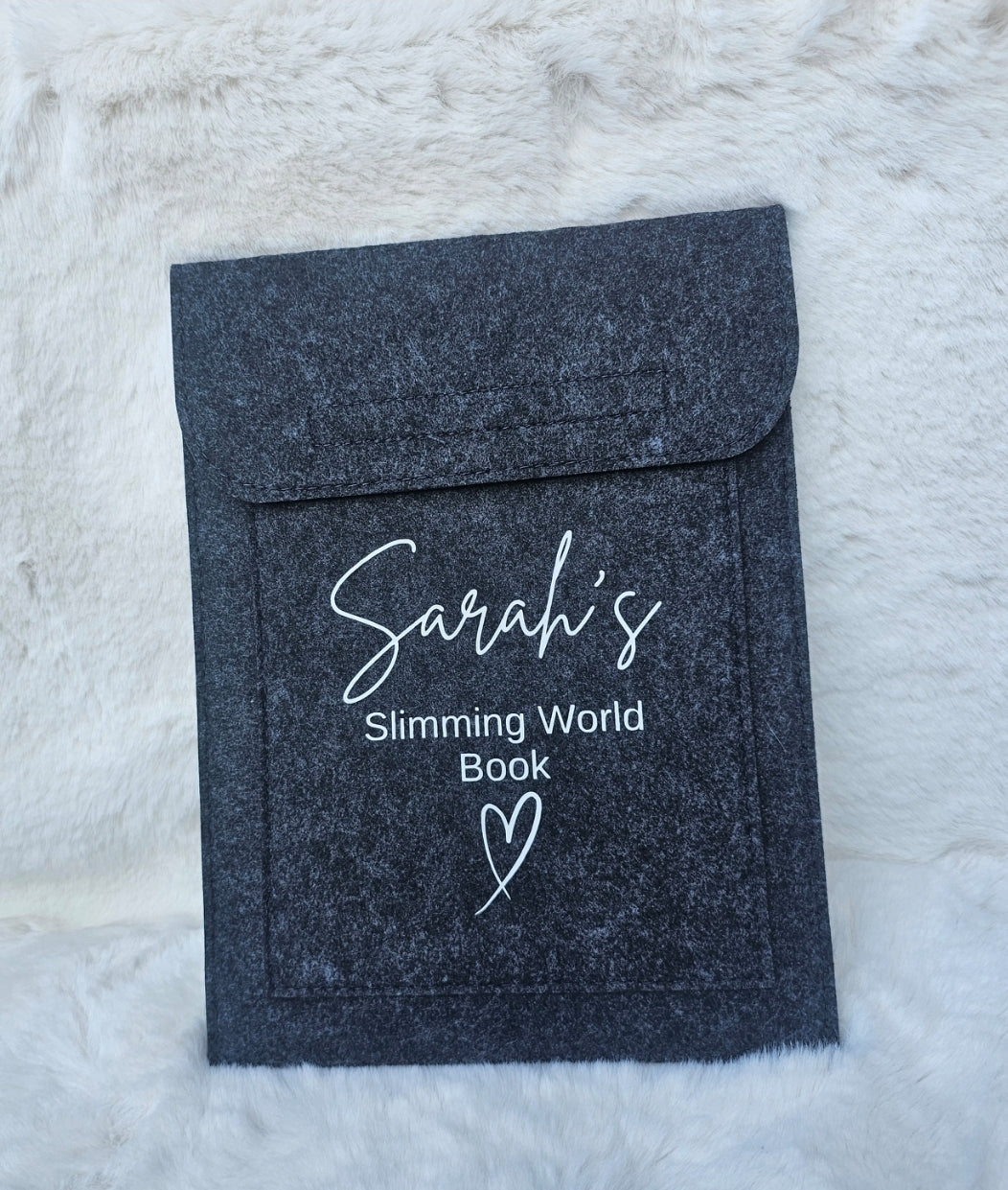 Personalised felt folder