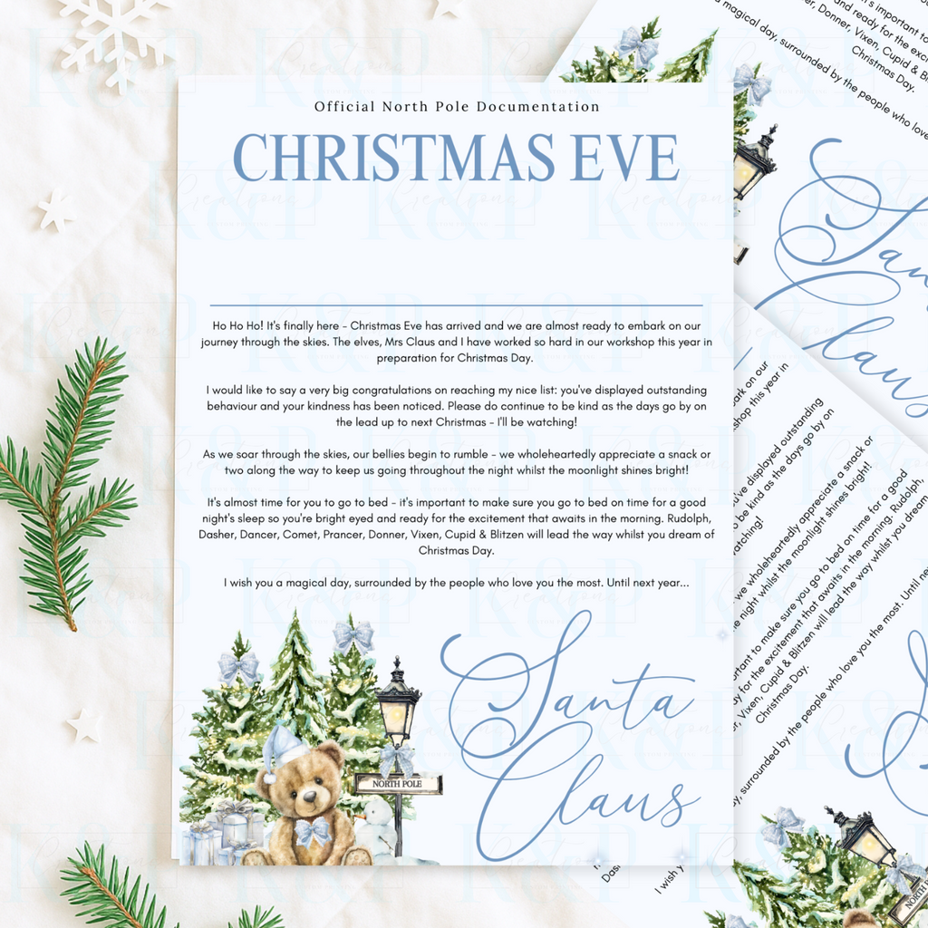First christmas Certificate/Letter Bundle