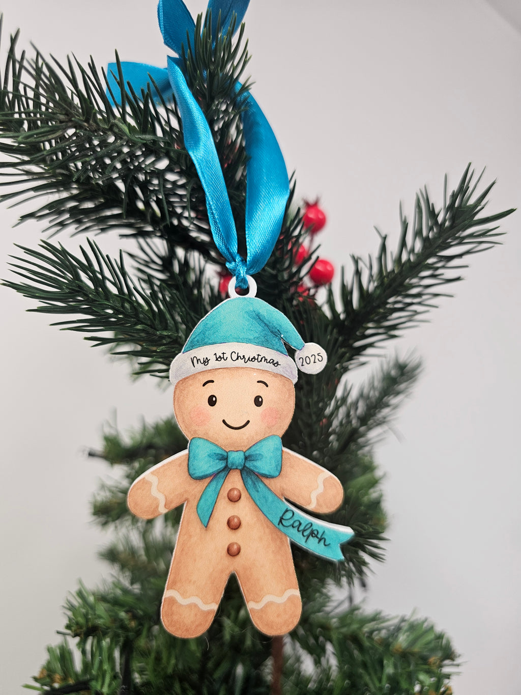 Gingerbread tree decoration