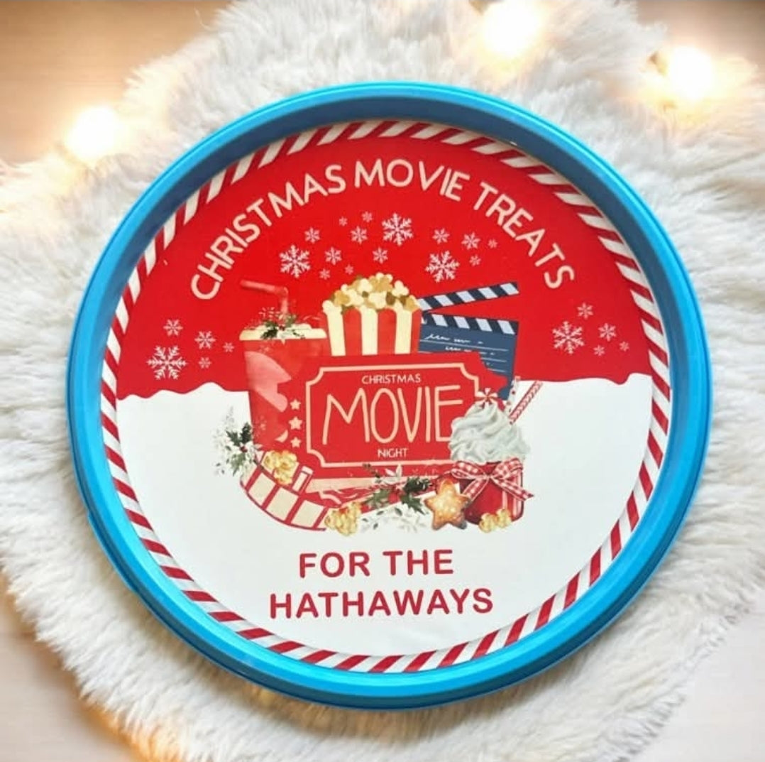 Chocolate tub stickers