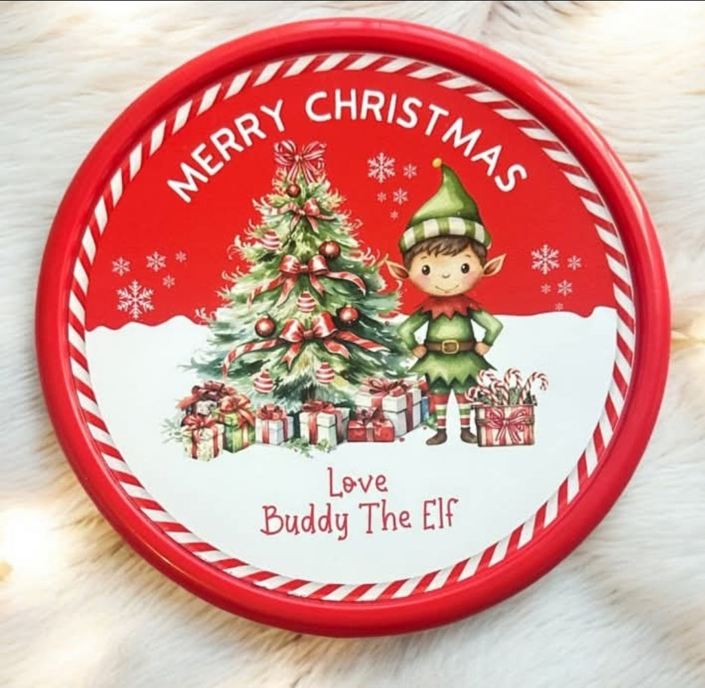 Chocolate tub stickers