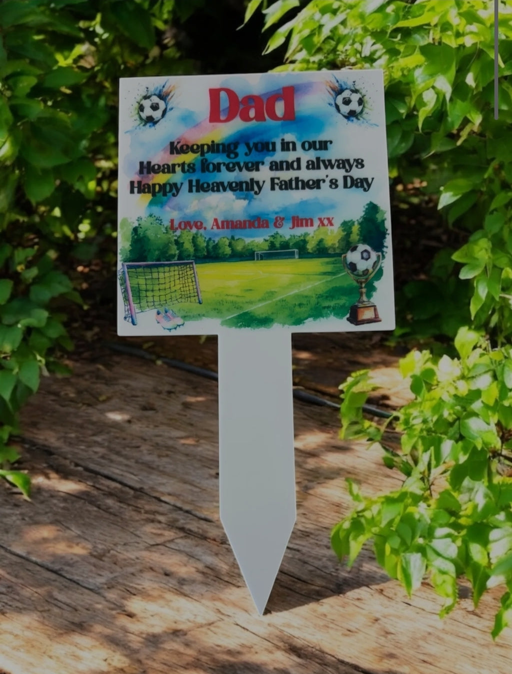 Personalised Dad Grave Maker