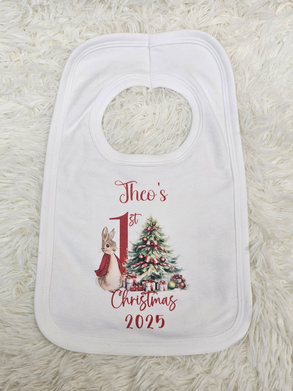 First christmas bib
