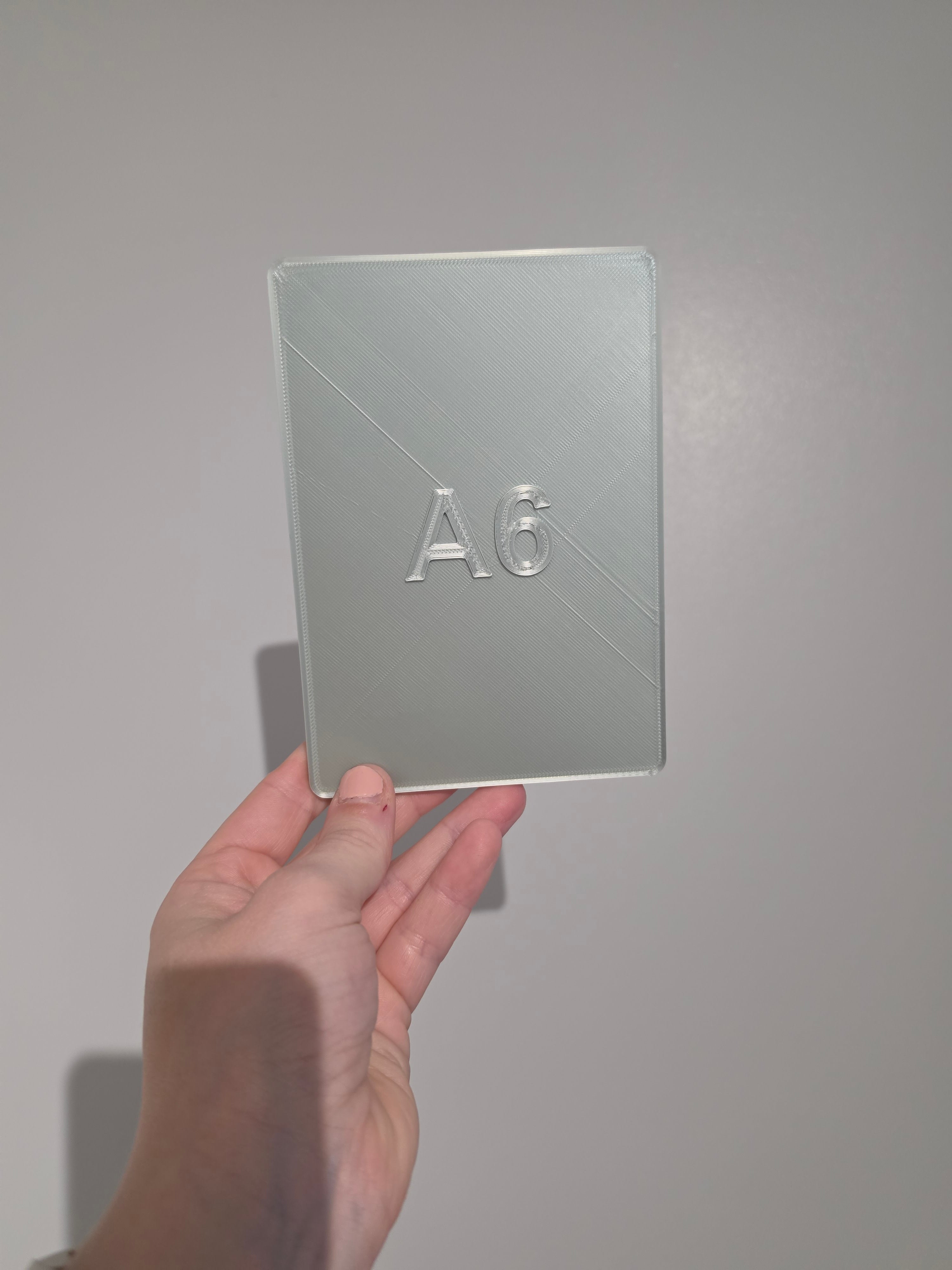 Paper Sizing template