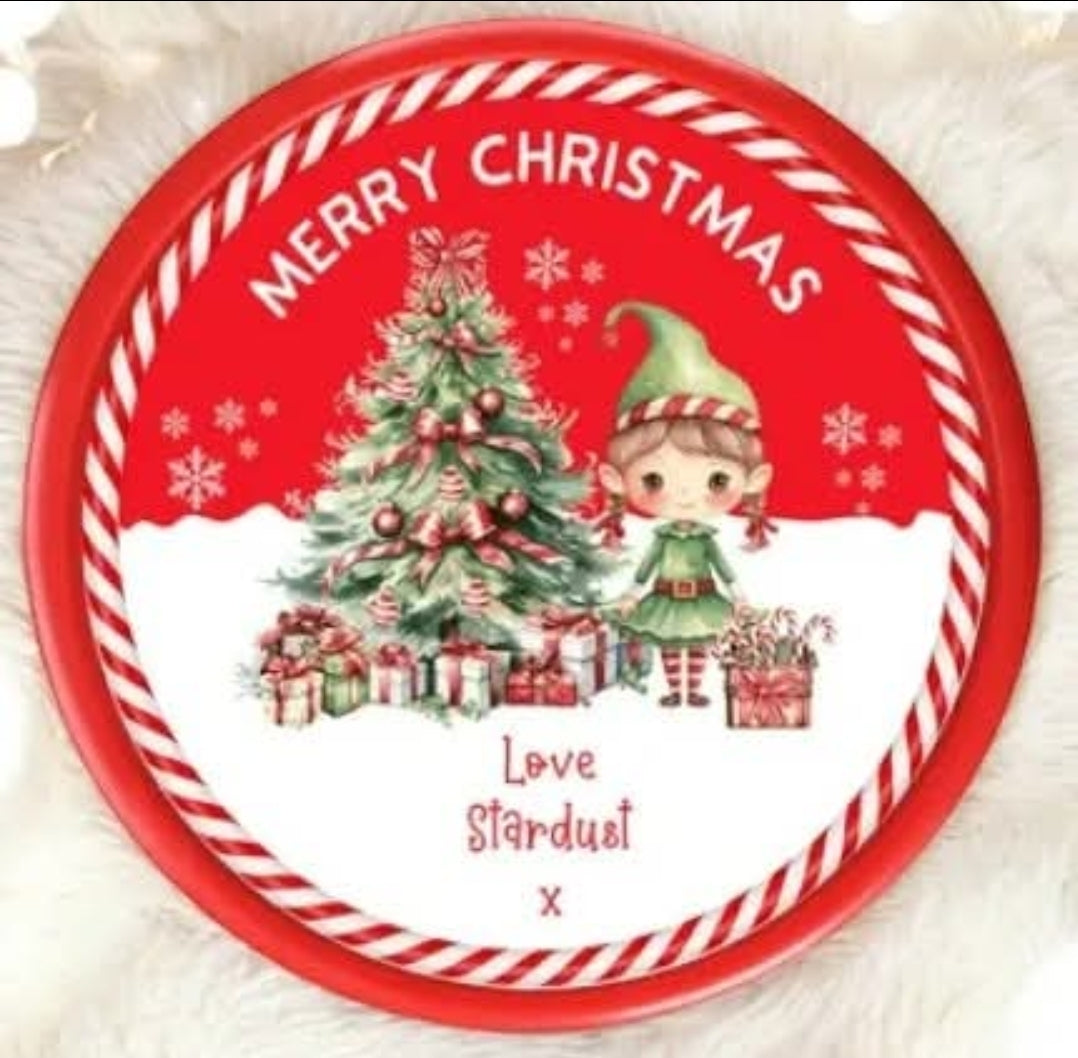 Chocolate tub stickers