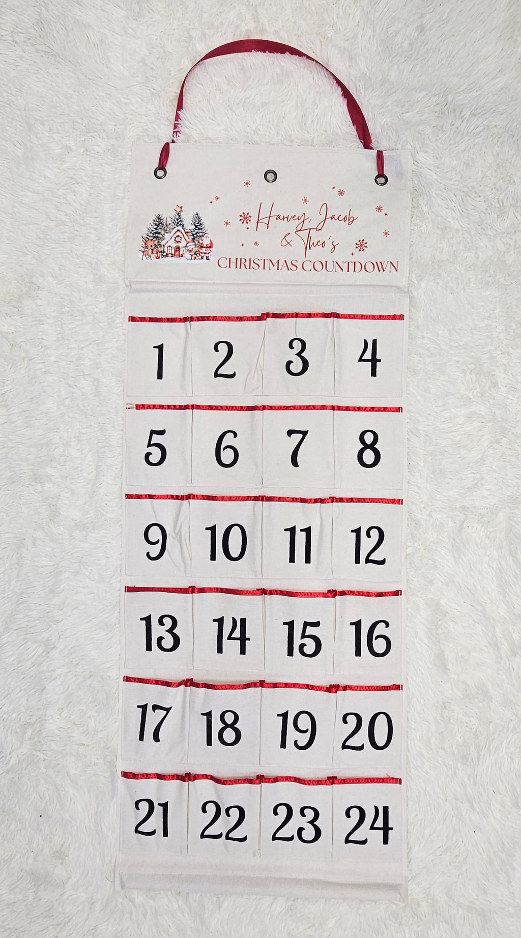 Canvas christmas countdown