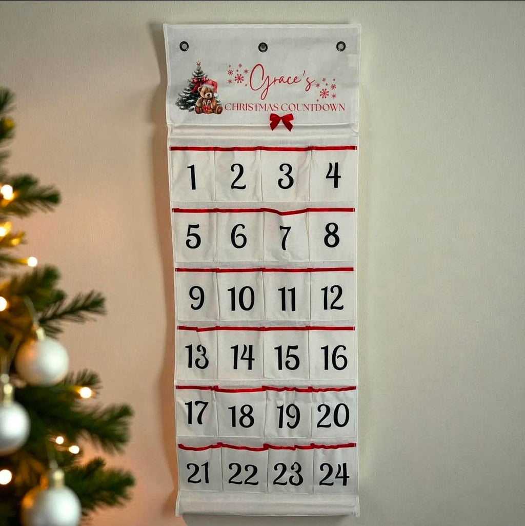 Canvas christmas countdown