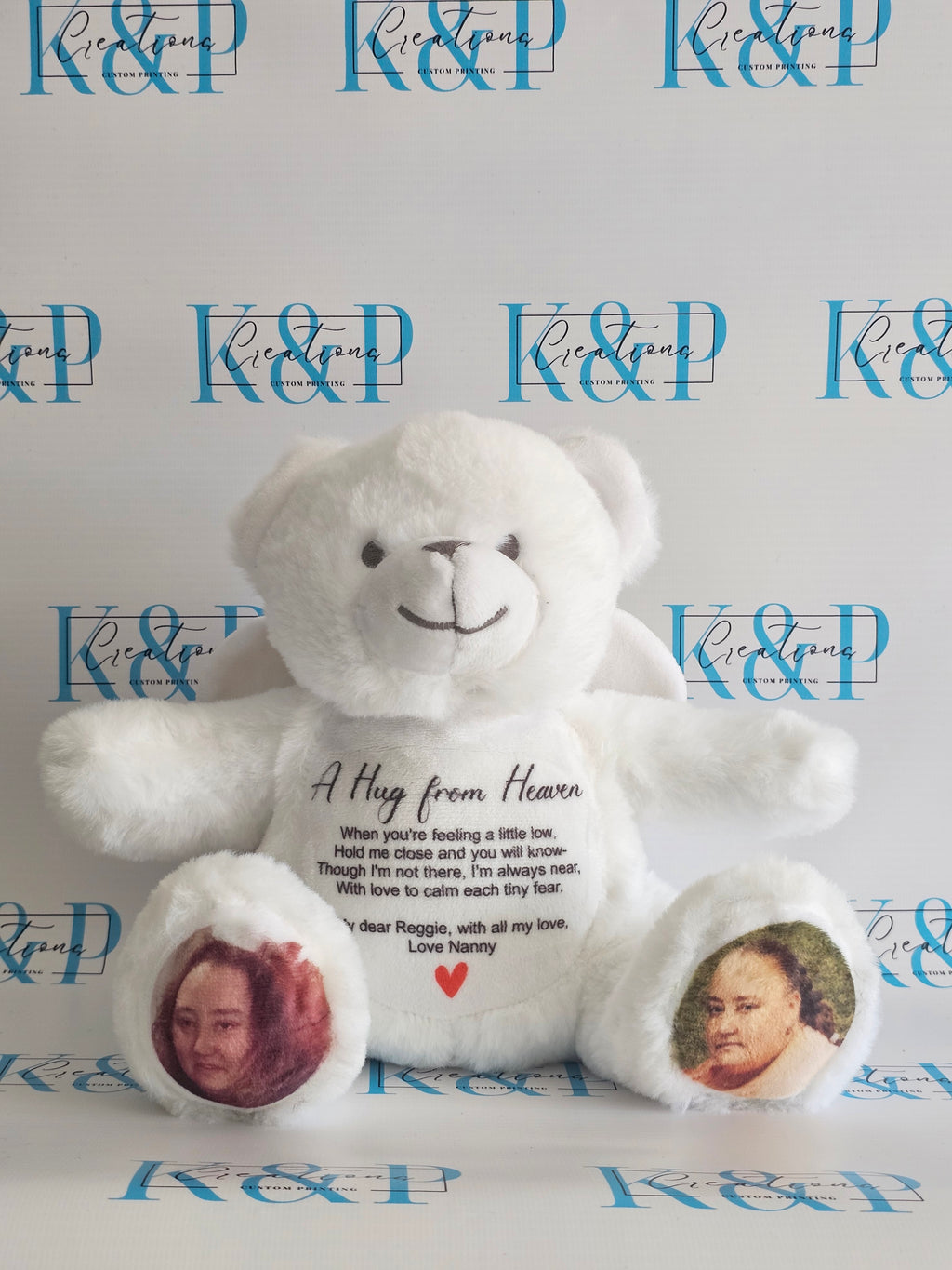 A hug from heaven bear