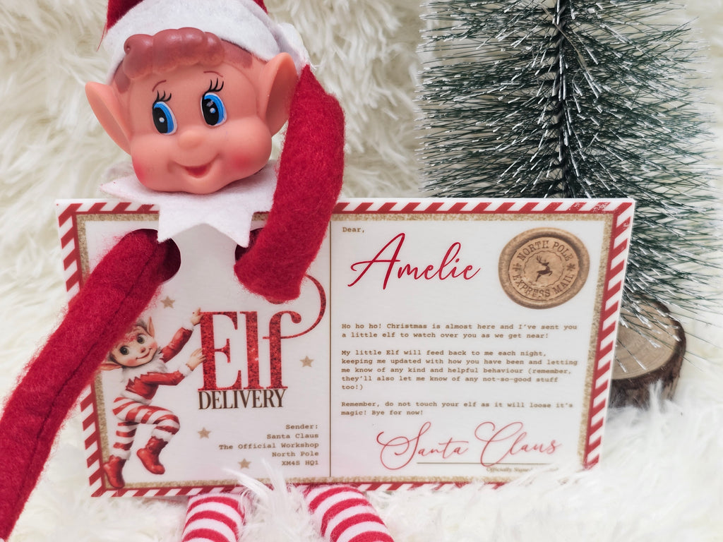 Elf Postcard