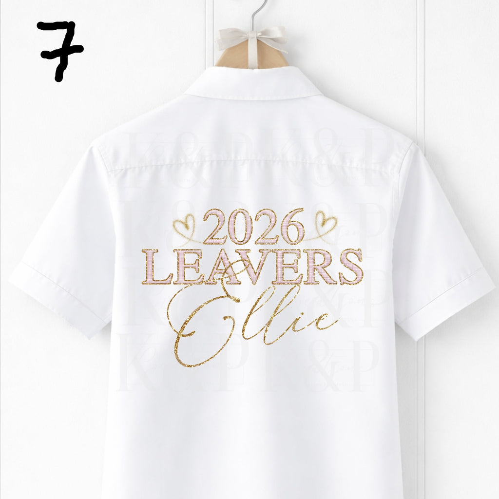 Leavers t-shirt