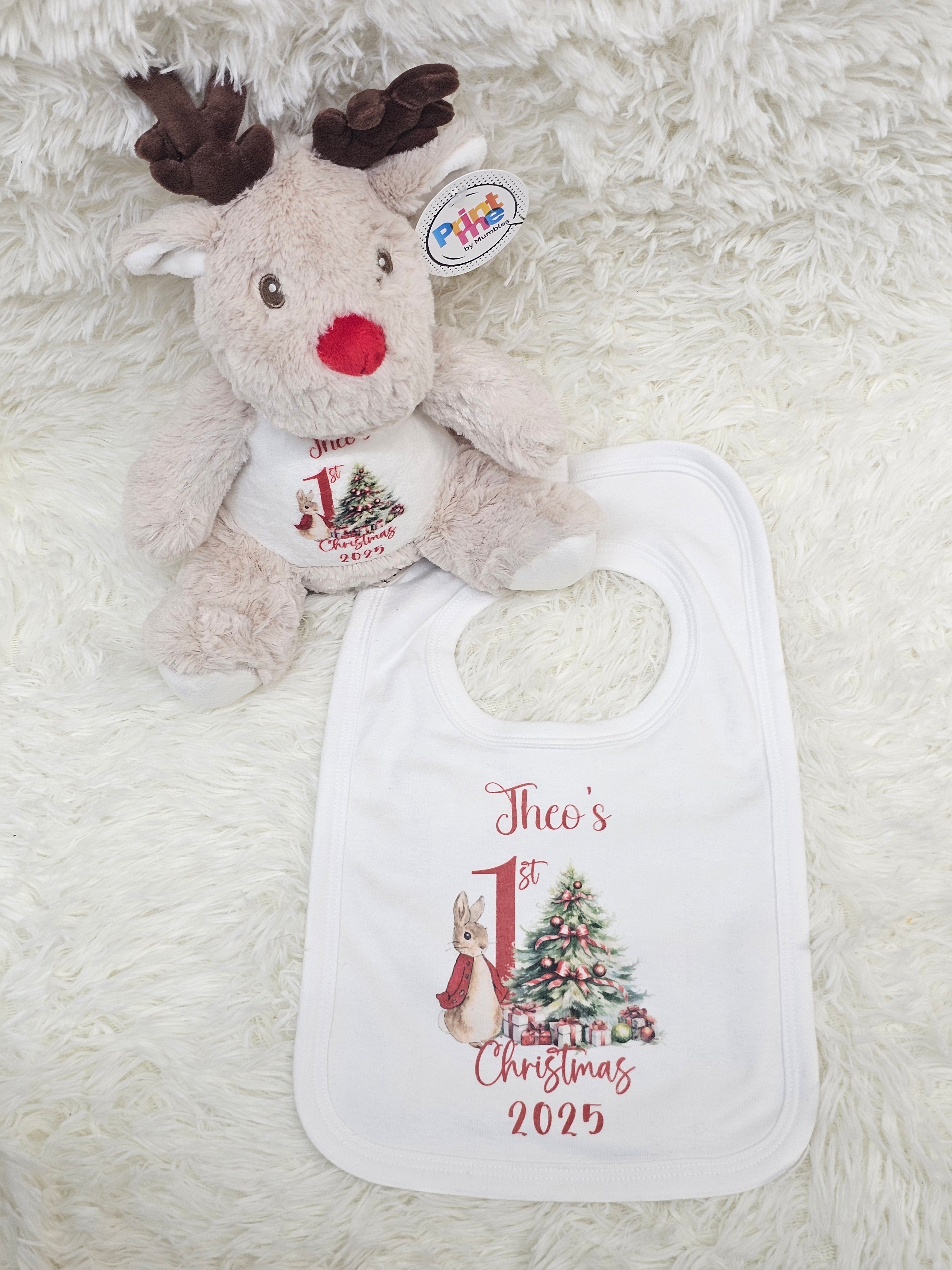 First christmas bib