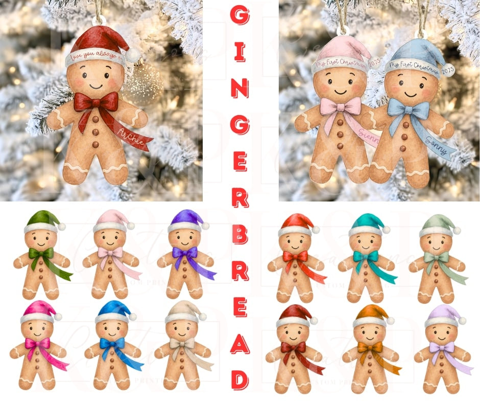 Gingerbread tree decoration