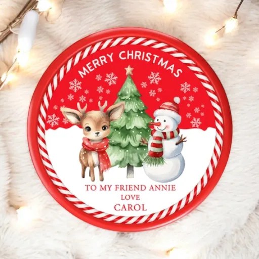 Chocolate tub stickers