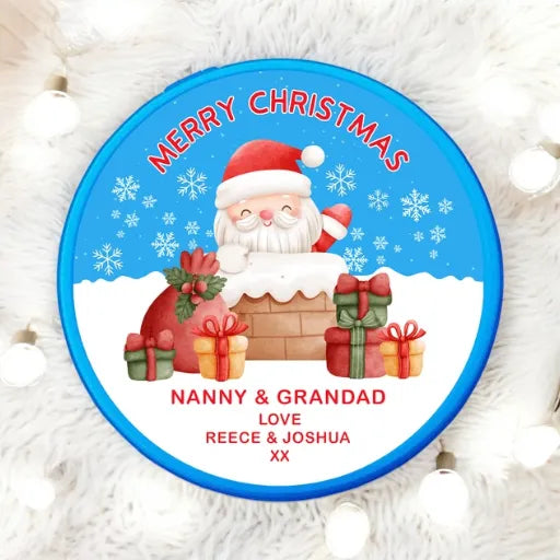 Chocolate tub stickers