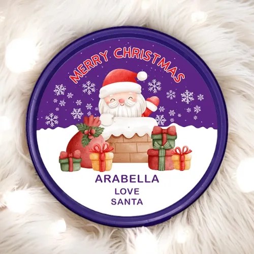 Chocolate tub stickers